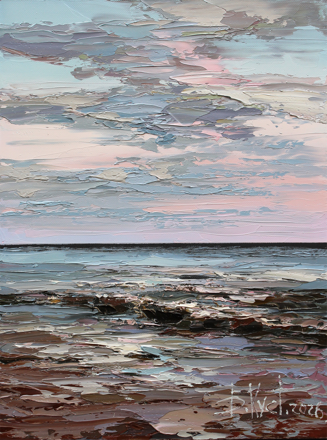 Картина «On the Gulf of Finland» художника Дмитрия Кустановича