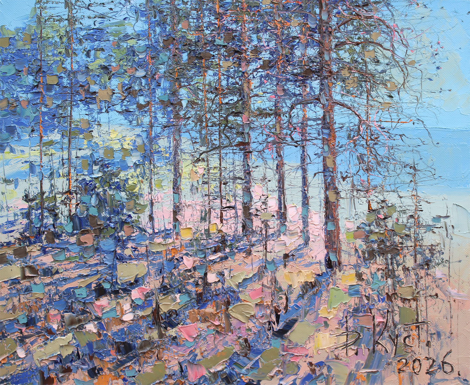 Картина «On the Gulf of Finland» художника Дмитрия Кустановича