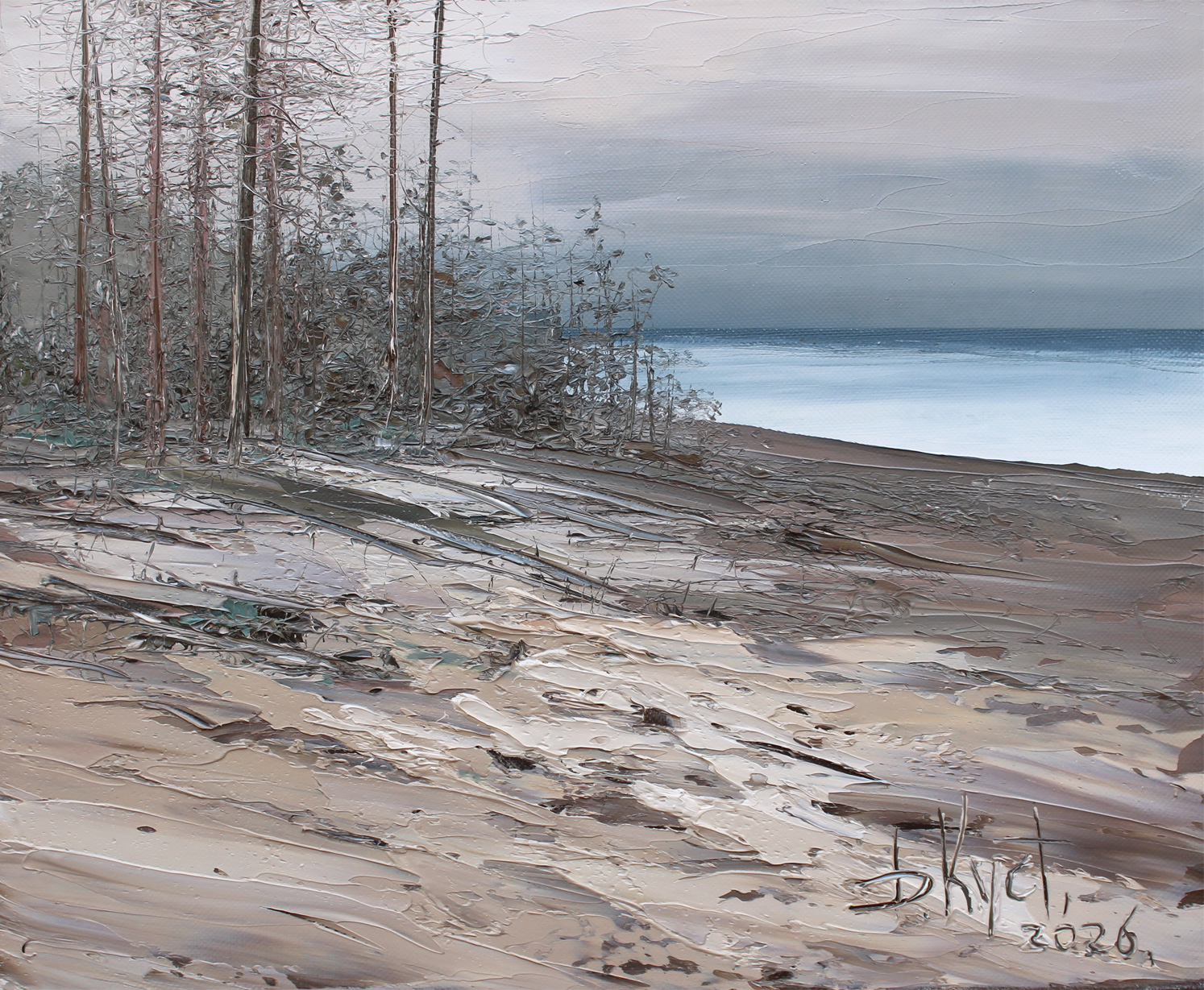 Картина «On the Gulf of Finland» художника Дмитрия Кустановича